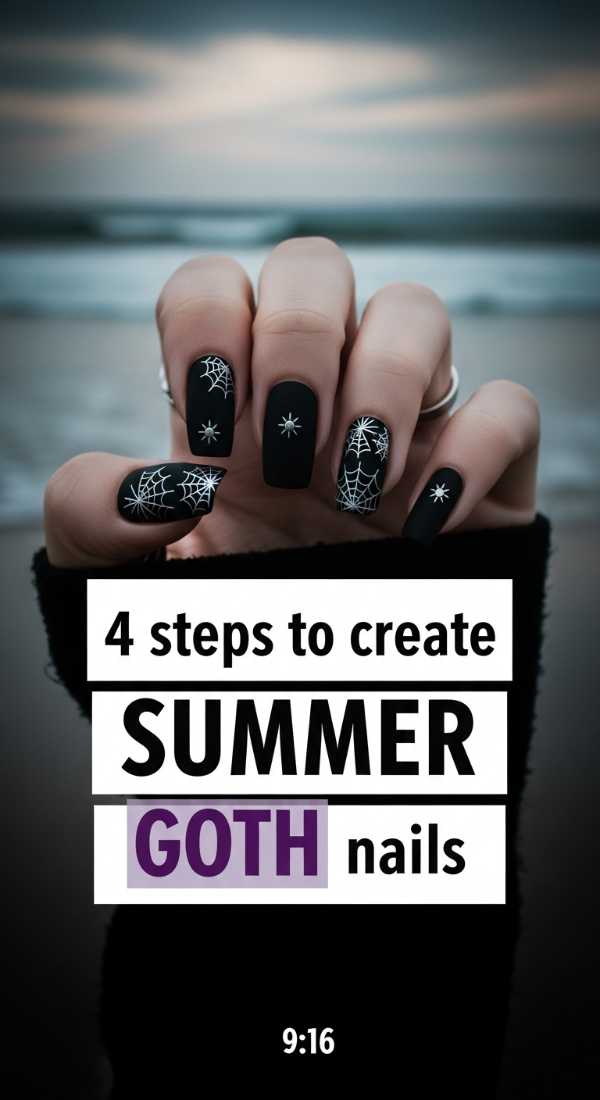 4 Steps To Create Summer Goth Nails 6a059c9f995f6