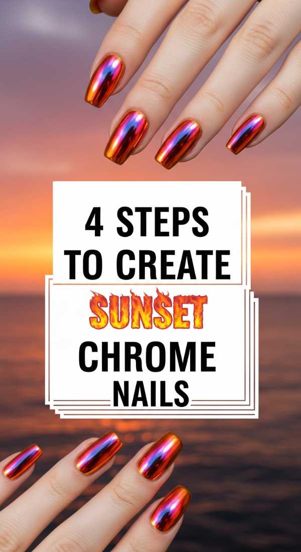 4 Steps To Create Sunset Chrome Nails 6a0599b3cb99a