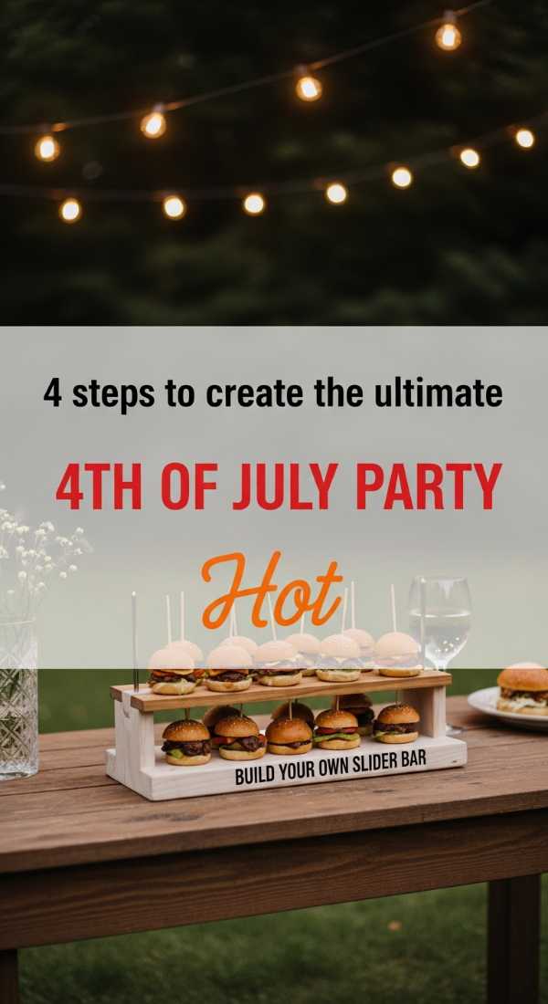 4 Steps To Create The Ultimate 4th Of July Party 6a0d98b114d7d