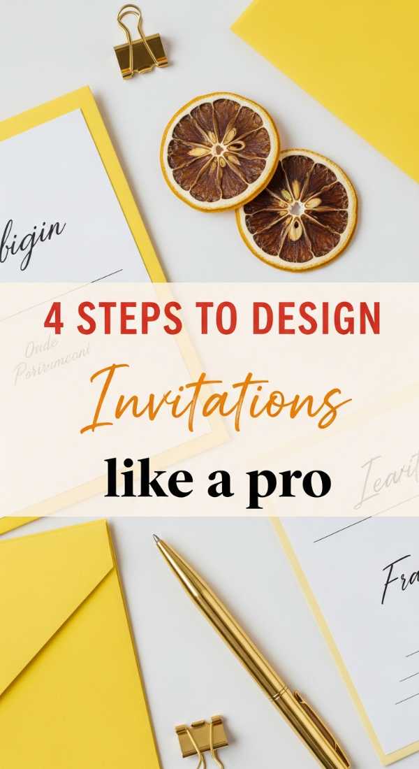 4 Steps To Design Lemon Party Invitations 69fae90ee2c2c