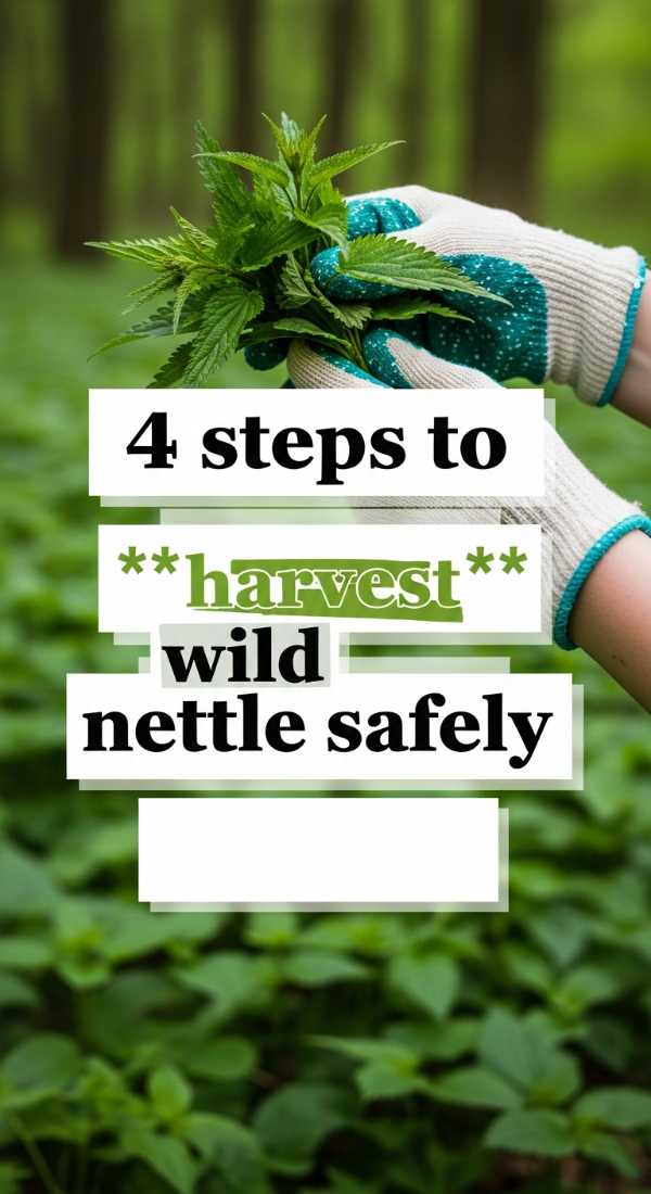 4 Steps To Harvest Wild Nettle Safely 69f47b37d5705