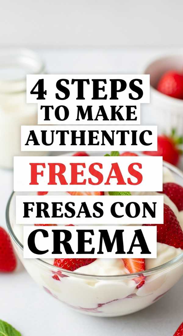 4 Steps To Make Authentic Fresas Con Crema 6a0702515f649