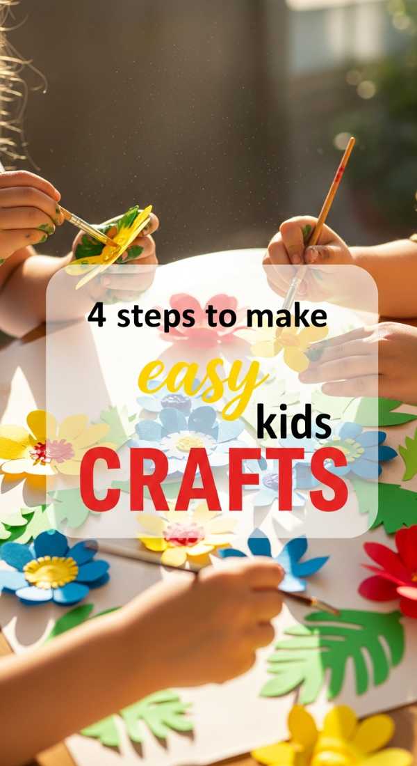 4 Steps To Make Easy Kids Crafts 69fc2ae3c812b