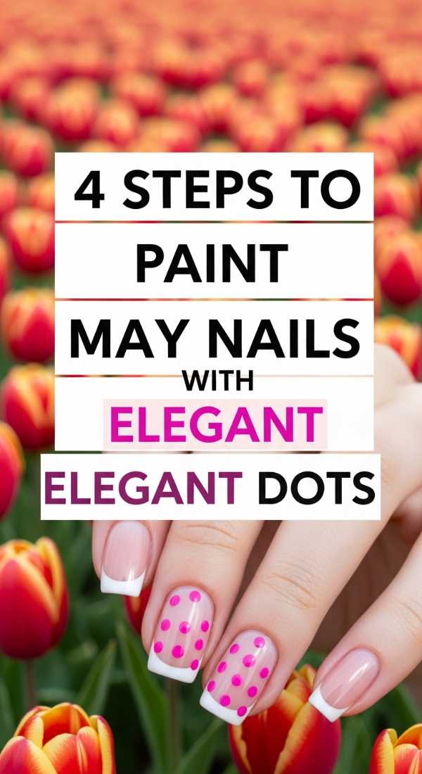 4 Steps To Paint May Nails With Elegant Dots 69fb9765f03d3