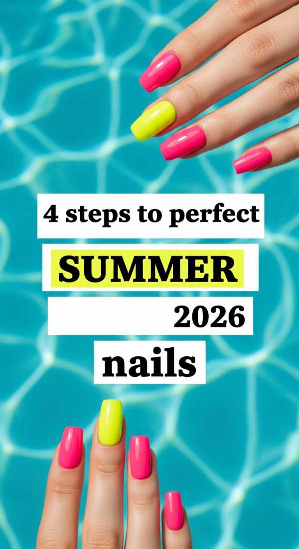 Ahead of the Curve: Everything You Need to Know About 2026 Nail Art 4 Steps To Perfect Summer 2026 Nails 6a05a13f98f04