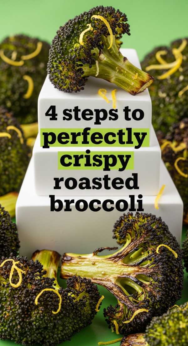 4 Steps To Perfectly Crispy Roasted Broccoli 6a109eff48a8e