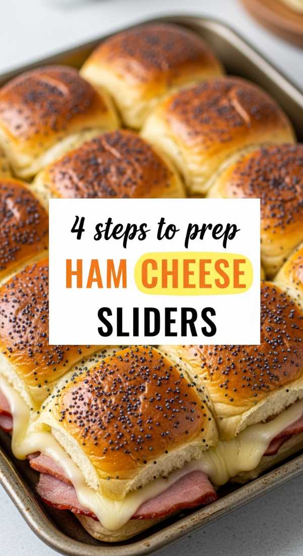 4 Steps To Prep Ham Cheese Sliders 6a142b448f3d1