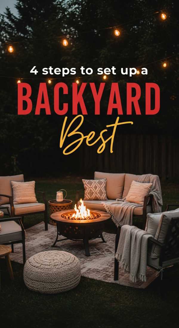 4 Steps To Set Up A Backyard Party 69f721f9c8095