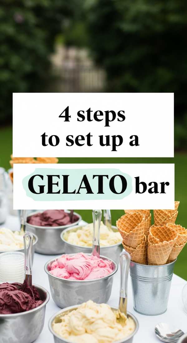 4 Steps To Set Up A Homemade Gelato Bar 69fb140ac9101