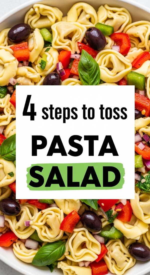 4 Steps To Toss Tortellini Pasta Salad 6a001825d56c8