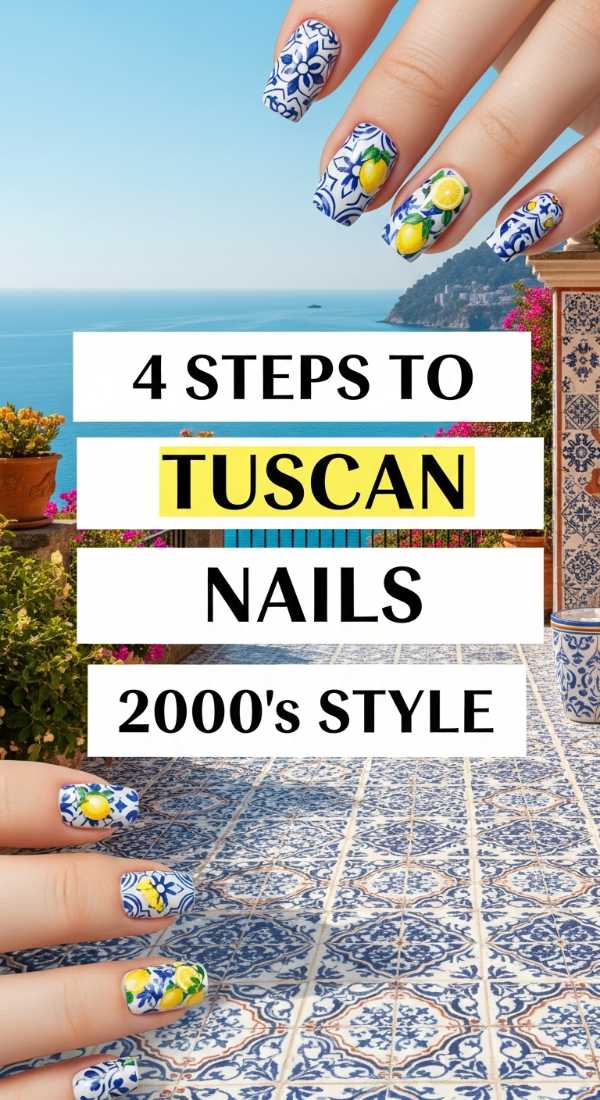 4 Steps To Tuscan Nails 2000s Style 69ff59518e7b9
