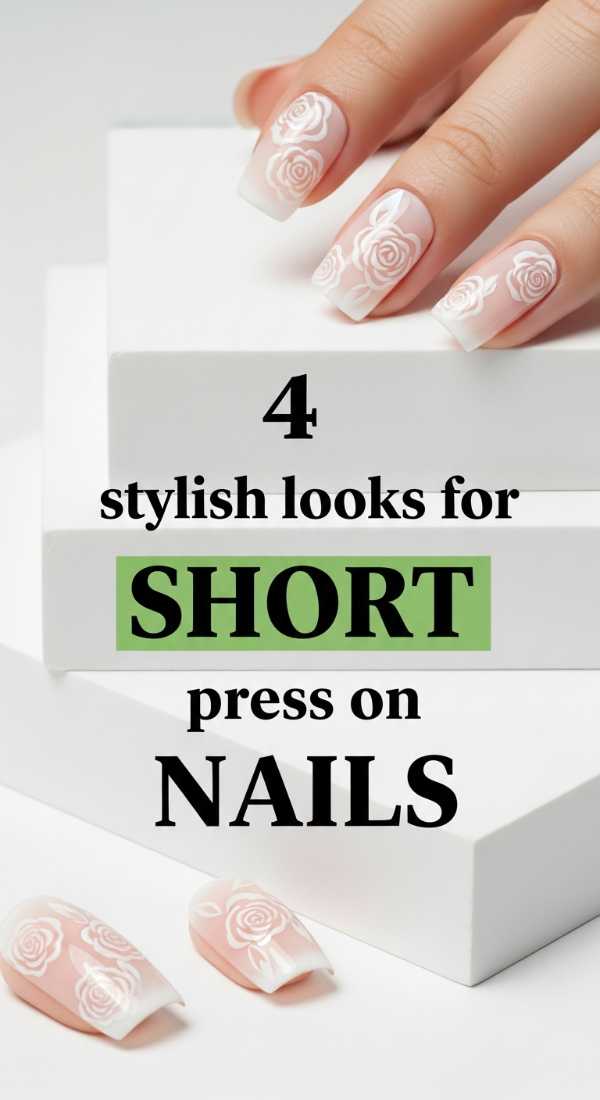 4 Stylish Looks For Short Press On Nails 6a031a1f8fdab