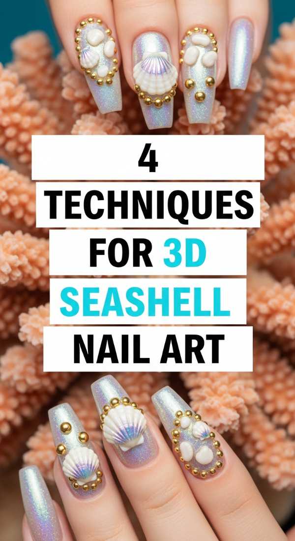 4 Techniques For 3d Seashell Nail Art 6a0f0db227ecc