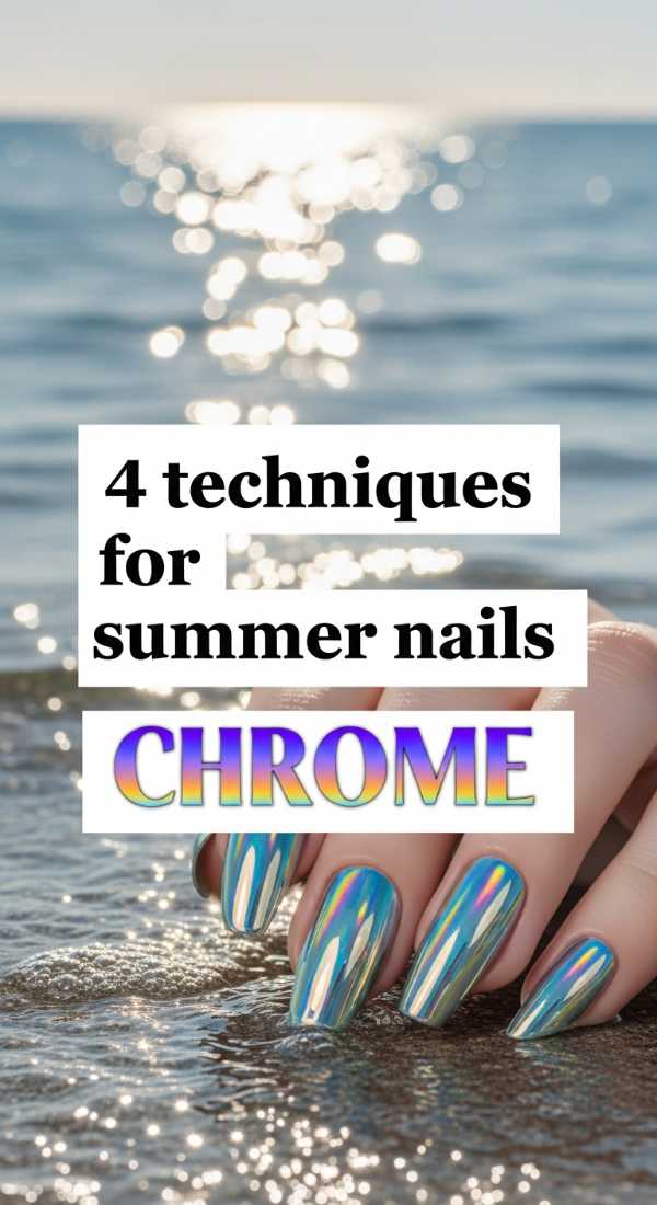 4 Techniques For Summer Nails Chrome 69f876f96a3c2