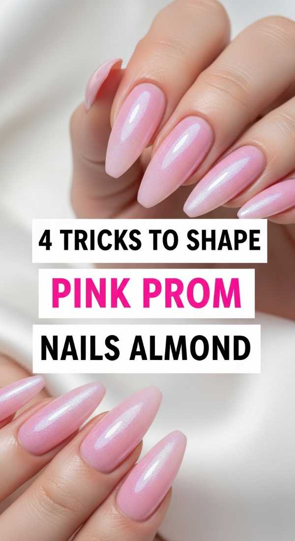 4 Tricks To Shape Pink Prom Nails Almond 6a0339fe7debe