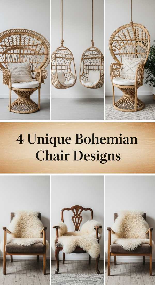 From Desert Dreams to City Living: Mastering the Modern Organic Look 4 Unique Bohemian Chair Designs 6a0ea7e7d2b5f