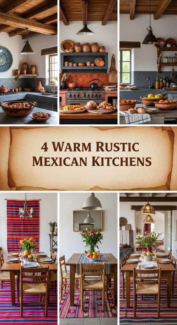 4 Warm Rustic Mexican Kitchens 6a035a8418af0
