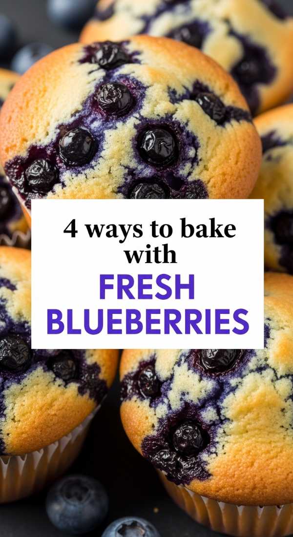 4 Ways To Bake With Fresh Blueberries 69fc175702cf3
