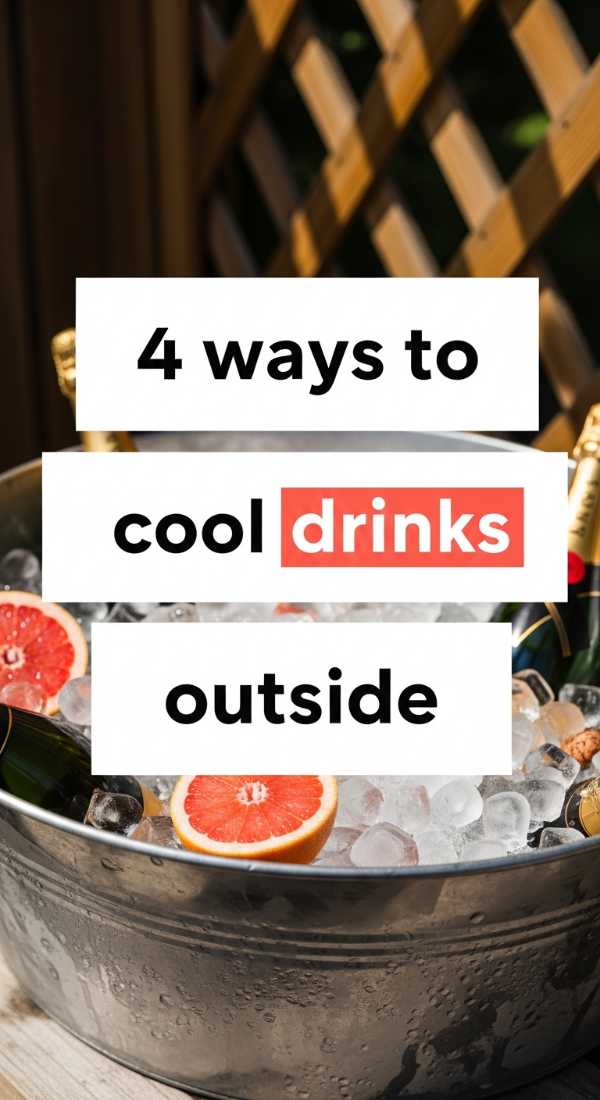 4 Ways To Cool Drinks Outside 69fc2d6dd689a