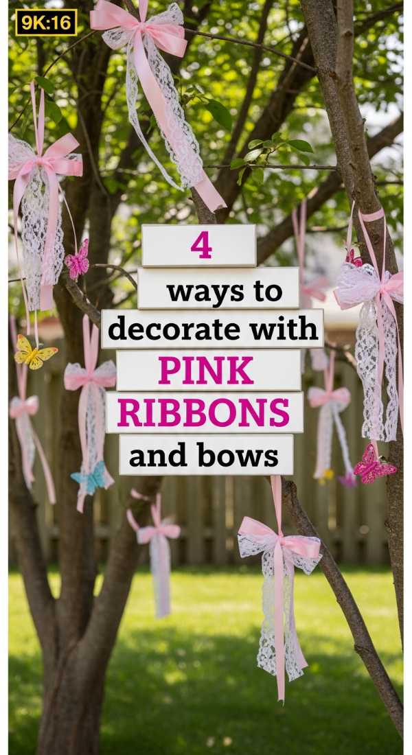 Cottagecore & Chic: Your Guide to the Ultimate Aesthetic Picnic 4 Ways To Decorate With Pink Ribbons And Bows 6a0de724e4e6f