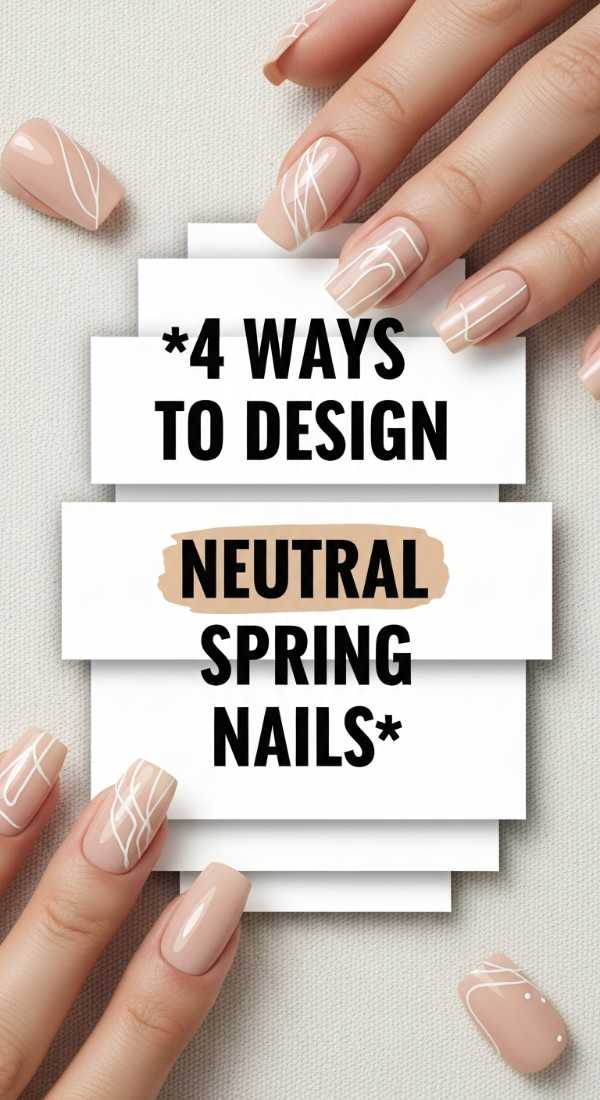 4 Ways To Design Neutral Spring Nails 69fb98831f912