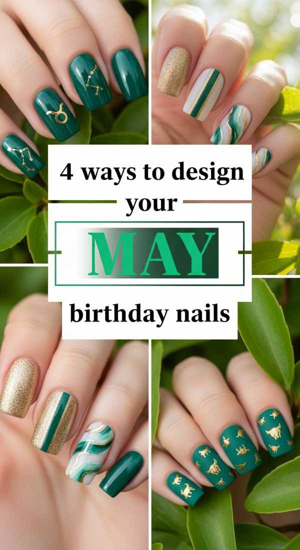 4 Ways To Design Your May Birthday Nails 6a059b2e92767