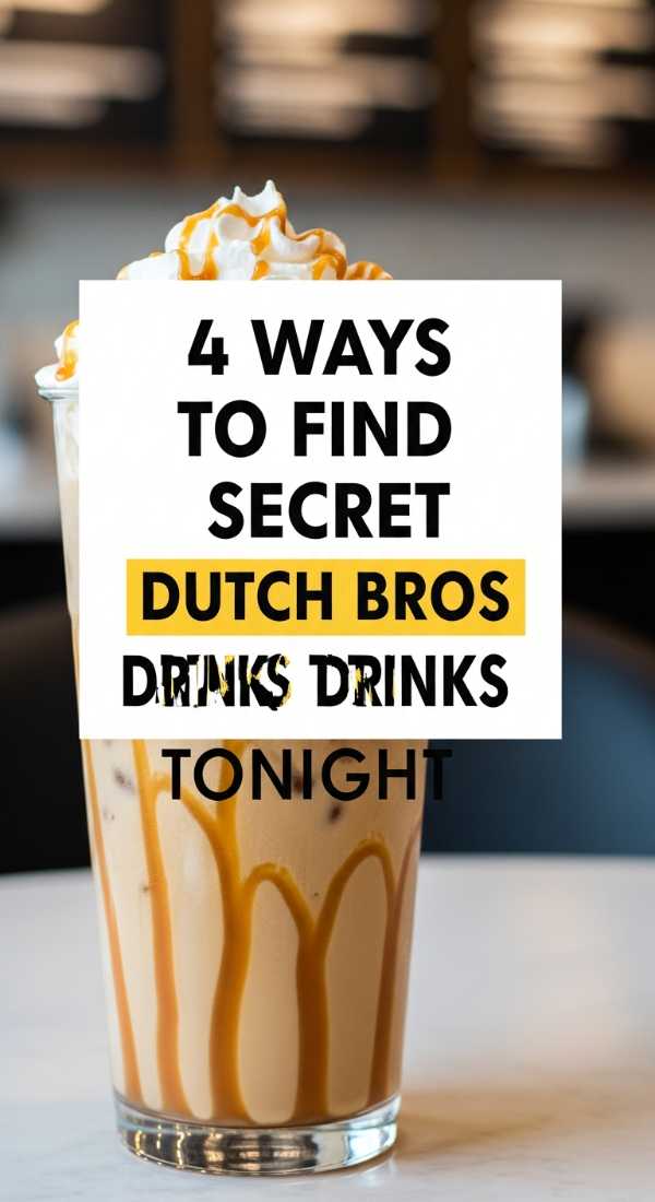 Chilled to Perfection: 10 Refreshing Sips for a Hot Summer 4 Ways To Find Secret Dutch Bros Drinks Tonight 6a144213a0e44