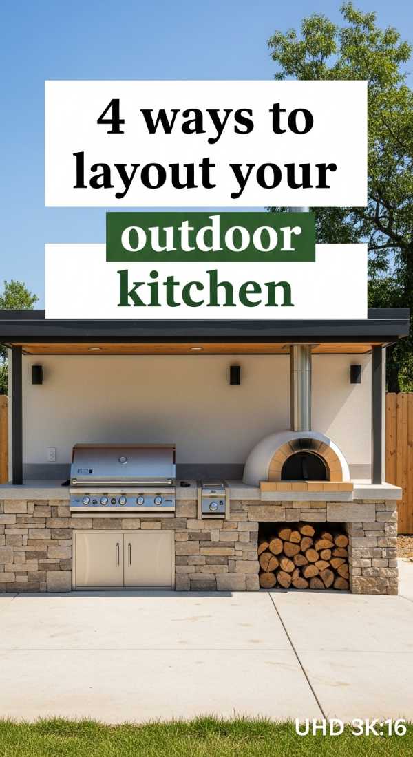 4 Ways To Layout Your Outdoor Kitchen 6a017daacd4c9