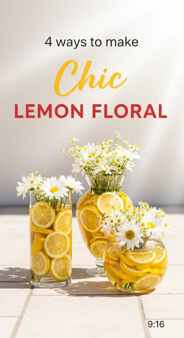 4 Ways To Make Lemon Floral Centerpieces 6a0213c249339