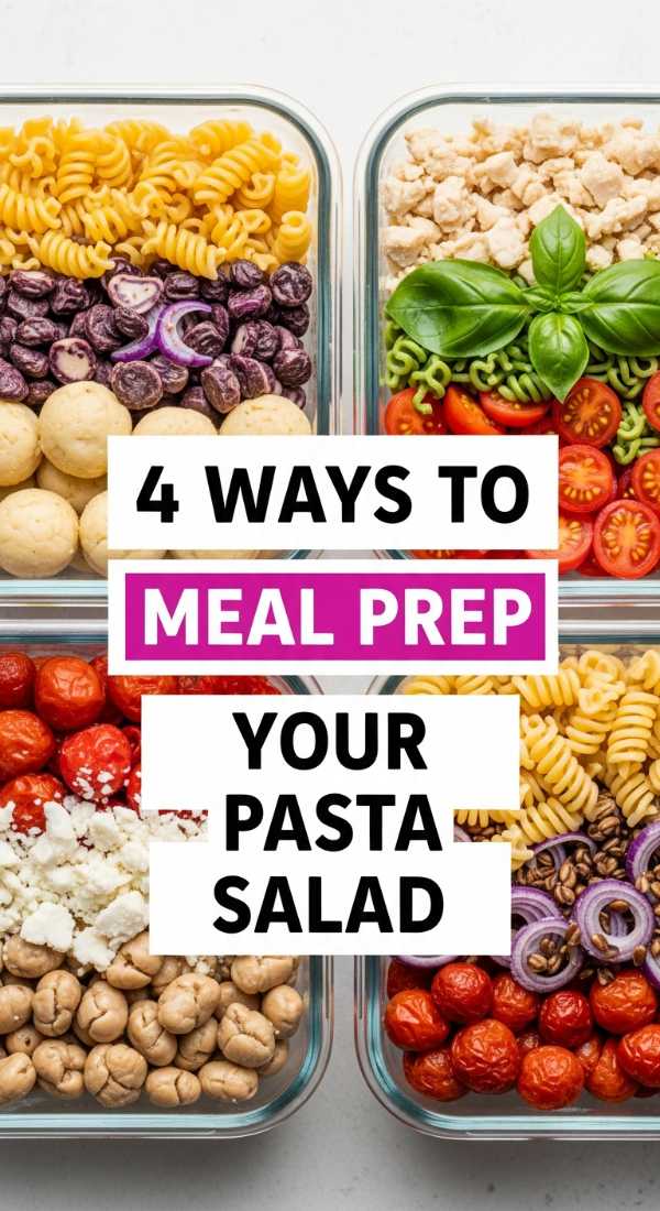 4 Ways To Meal Prep Your Pasta Salad 6a10965056d54