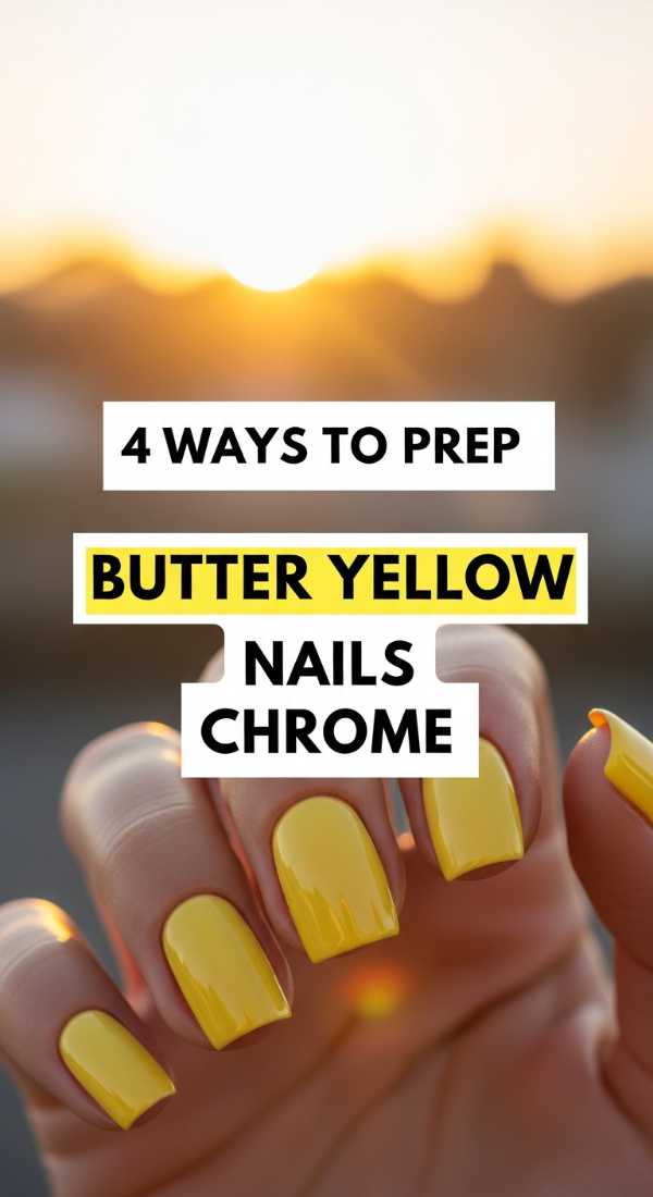 4 Ways To Prep Butter Yellow Nails Chrome 6a03313b969cd