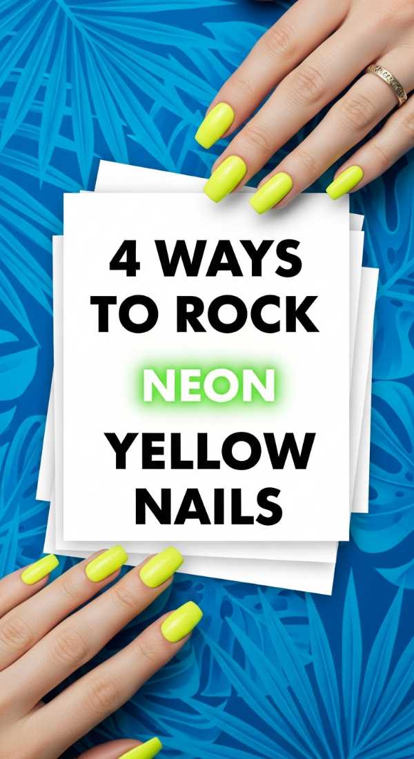 4 Ways To Rock Neon Yellow Nails This Summer 6a059ccfe8e1f