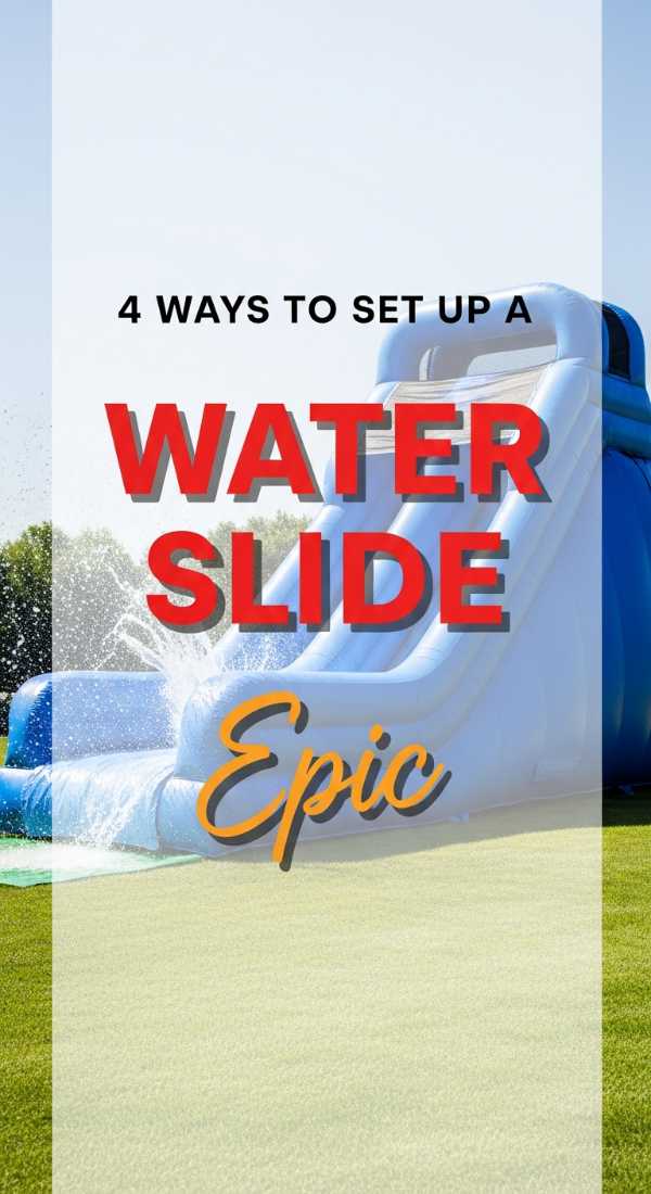 Under the Sun: Creative Themes and Tips for an Unforgettable Summer Birthday 4 Ways To Set Up A Water Slide Birthday Party 6a0db3ef3ec63