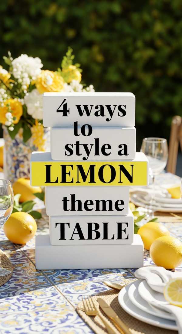 4 Ways To Style A Lemon Theme Table 69f7277a95fa9