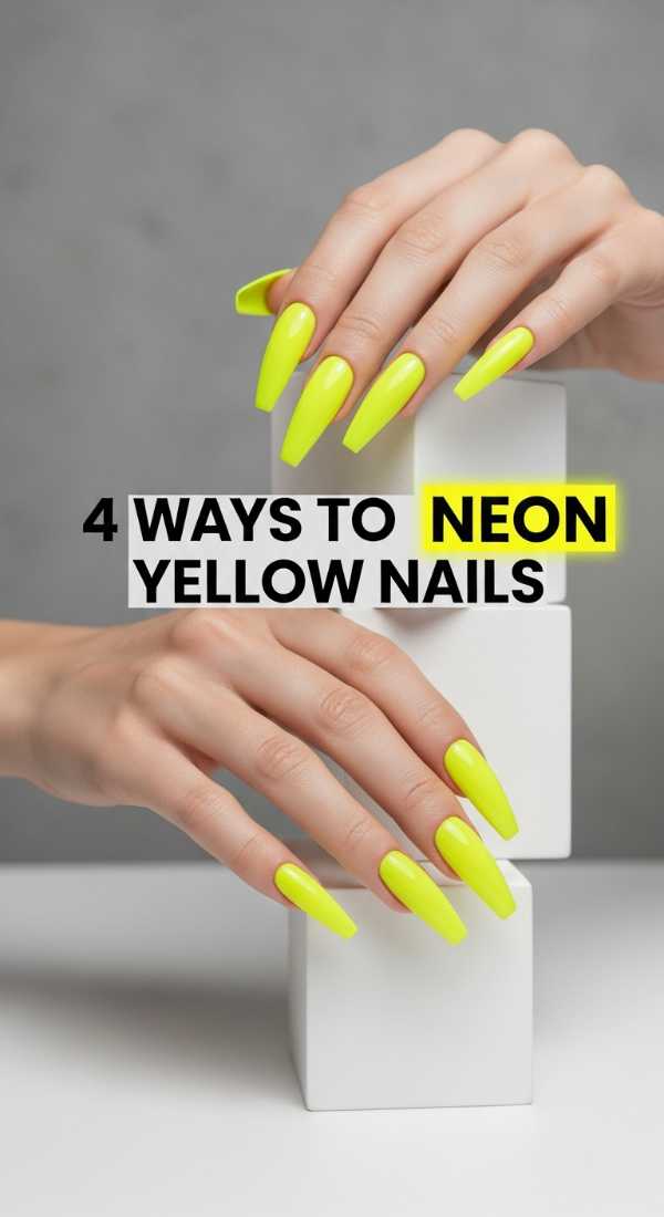4 Ways To Wear Neon Yellow Nails 6a059f7a09d14