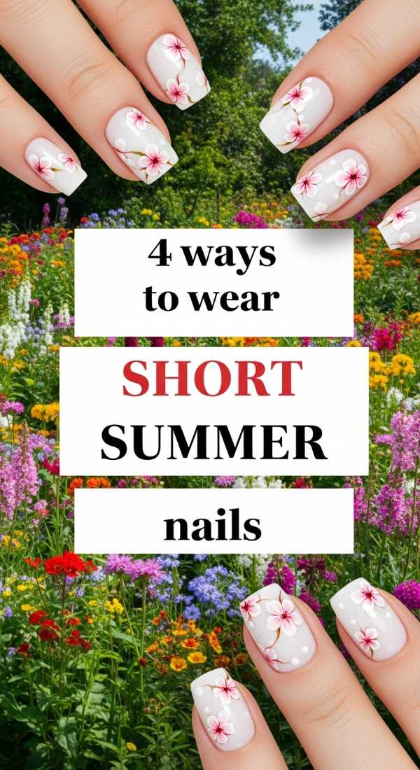 4 Ways To Wear Short Summer Nails 6a021e68b92ba