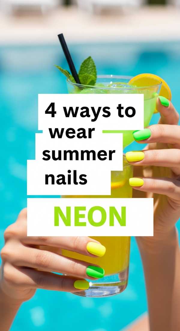 4 Ways To Wear Summer Nails Neon 69f876f8205ba