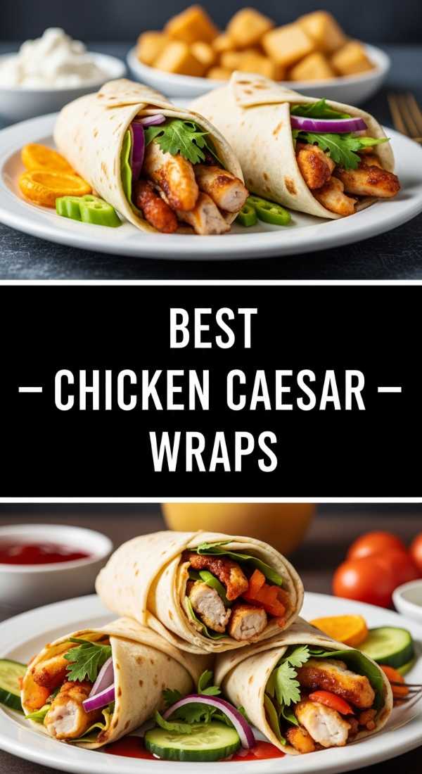 5 Best Chicken Caesar Wrap Recipes For Lunch 6a03132be6481