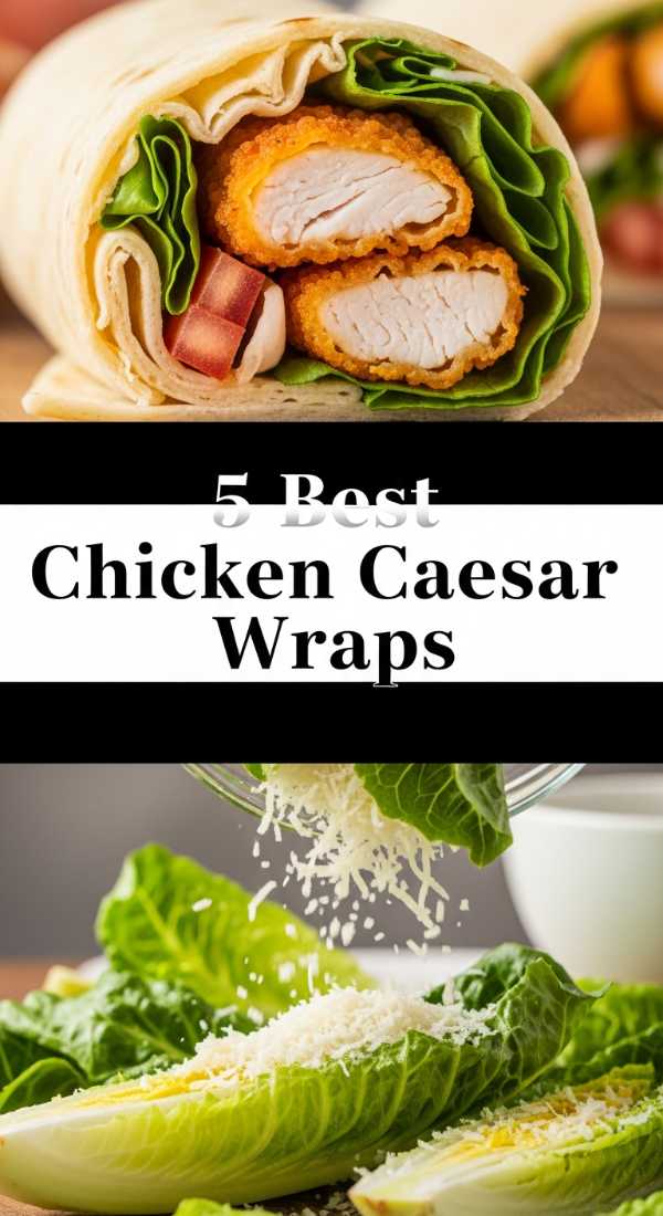 5 Best Chicken Caesar Wraps For Lunch 6a031460c7d68
