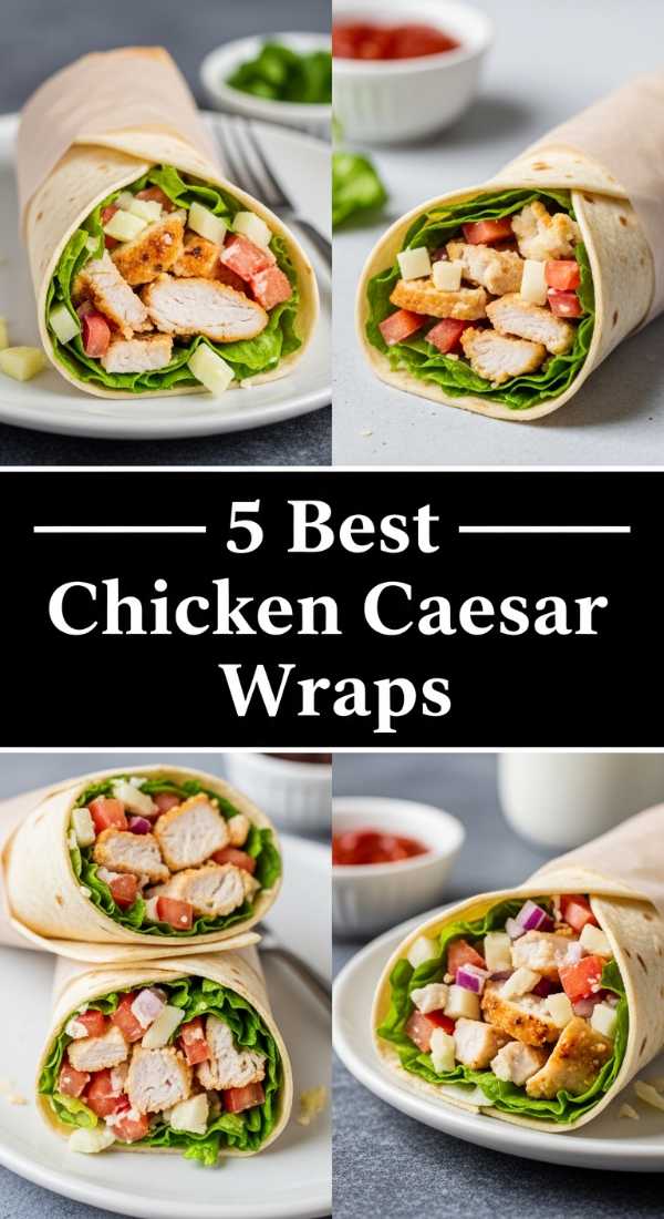 5 Best Chicken Caesar Wraps Recipes For Lunch 6a031456c35f0