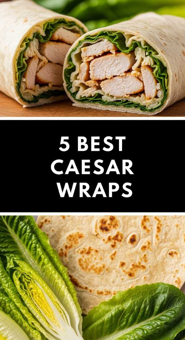 5 Best Chicken Caesar Wraps Recipes For Lunch 6a031464d12d7
