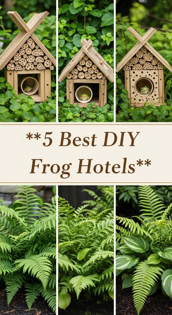 5 Best Diy Frog Hotels 6a04bc535d787