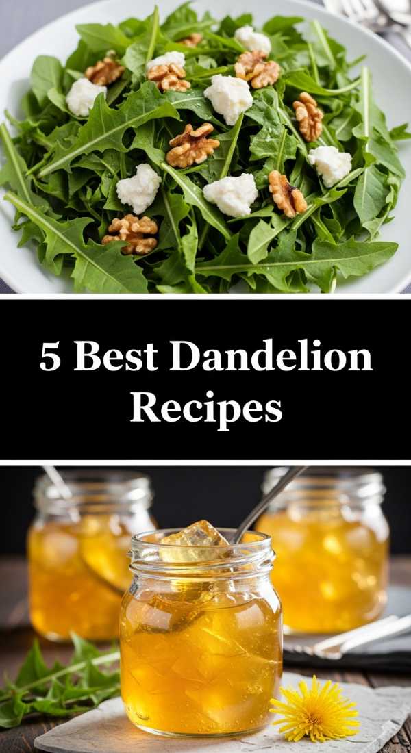 5 Best Healthy Dandelion Recipes Step By Step Guide 6a045b472a897