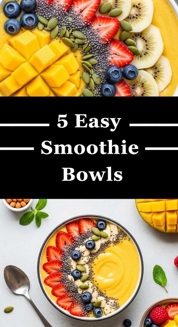 5 Best Mango Smoothie Bowl Recipes Step By Step Guide 69f451e6365da