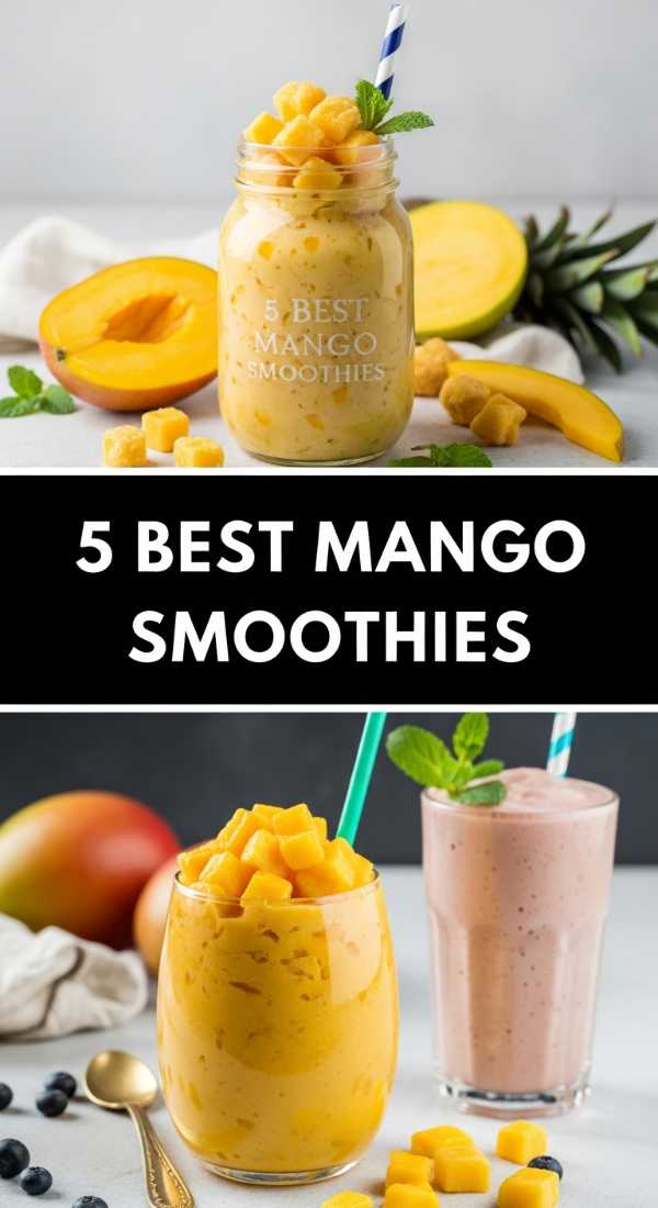 5 Best Mango Smoothie Recipes Step By Step Guide 69f451e6ea4fe