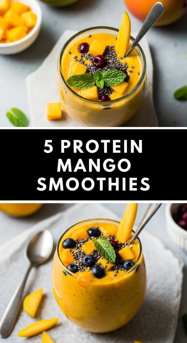 5 Best Protein Mango Smoothies Step By Step Guide 69f451e7bb279