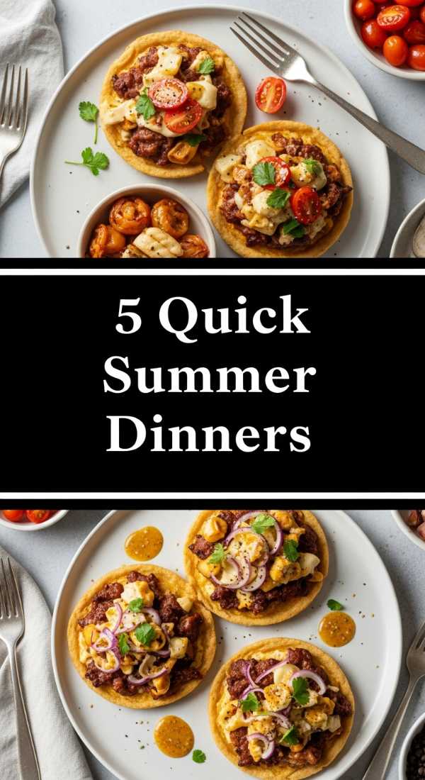 5 Best Quick Summer Dinners 6a045b5fef6fc