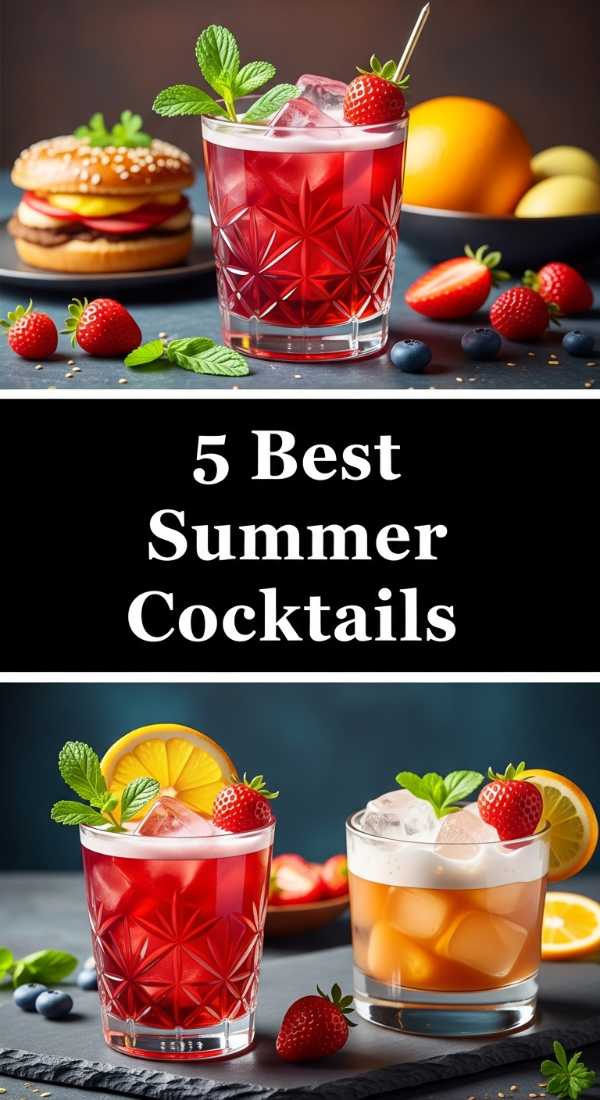 5 Best Refreshing Summer Cocktails Step By Step Guide 6a031469037c9