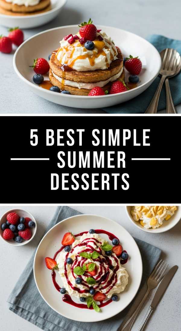 5 Best Simple Summer Desserts 6a0447d2612b3