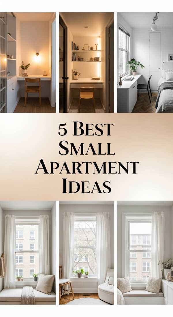 Minimalist Magic: How to Balance Simplicity and Snugness 5 Best Small Apartment Ideas 6a0ea14cc0e53